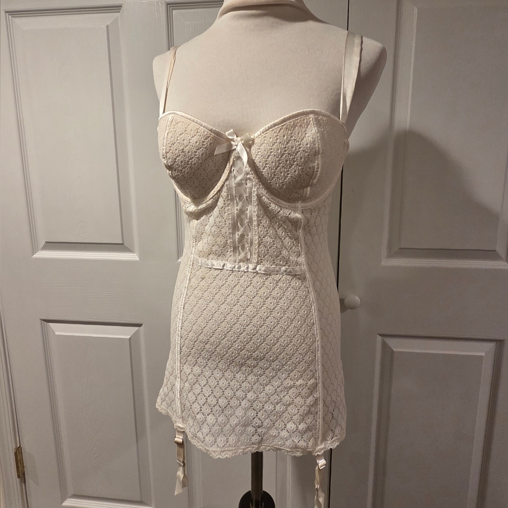 Victoria's Secret Bridal Lace Chemise